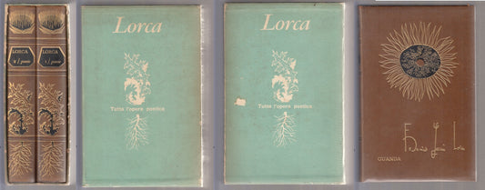 LN- TUTTA L'OPERA POETICA 2 VOLUMI - LORCA - GUANDA - FENICE -- 1964- CS- XFS