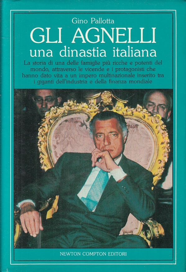 LS- GLI AGNELLI UNA DINASTIA ITALIANA- GINO PALLOTTA- NEWTON--- 1987- CS- ZFS199