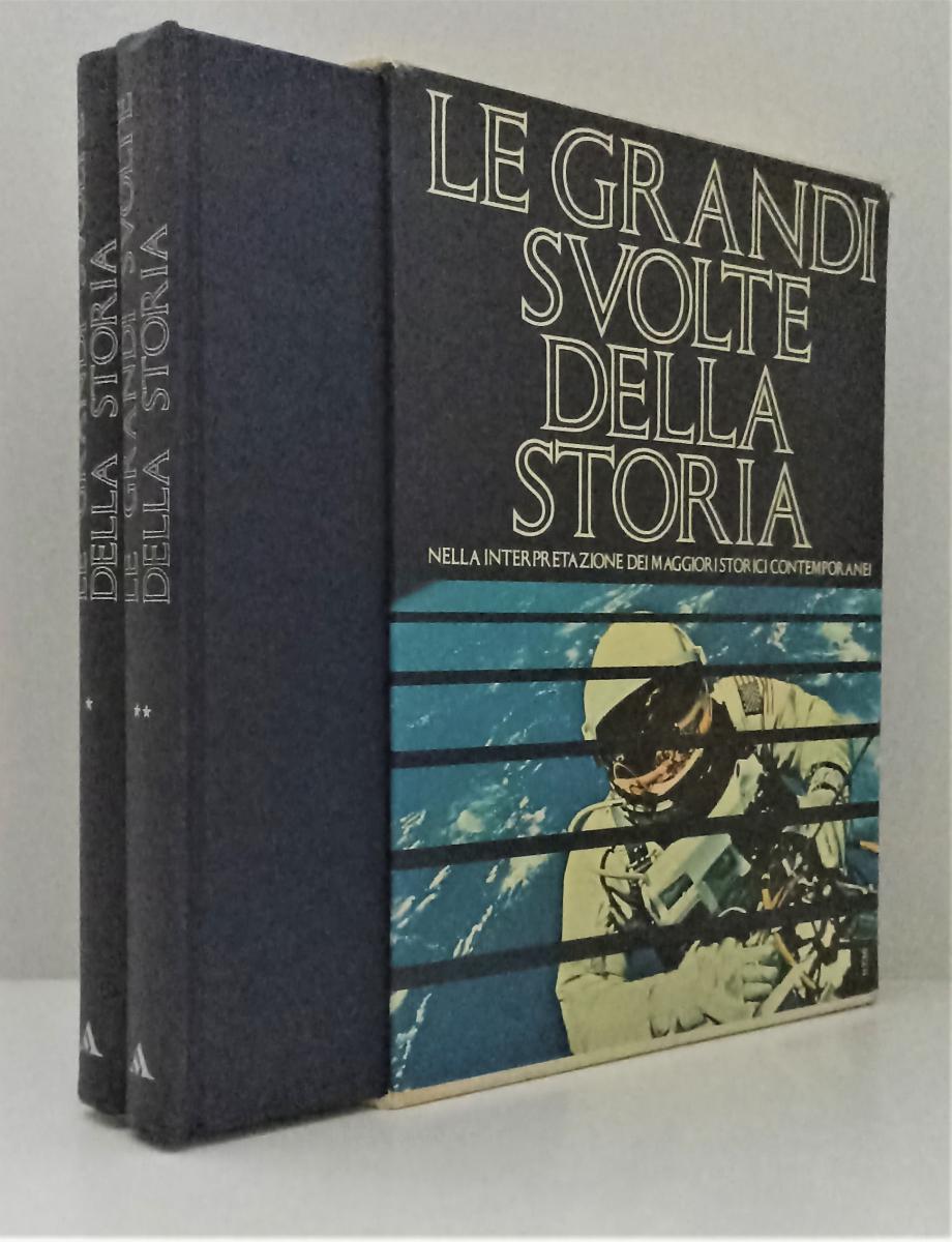 LZ- LE GRANDI SVOLTE DELLA STORIA COFANETTO 2 VOLUMI- MONDADORI- 1974- C- ZFS350