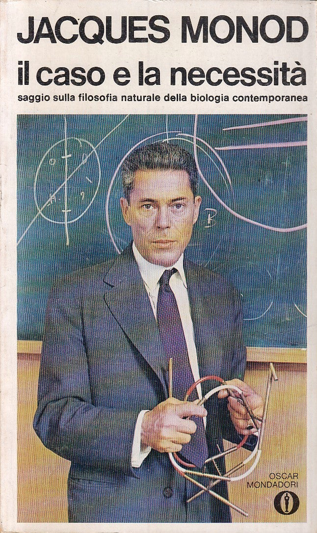 LN- IL CASO E LA NECESSITA' - JACQUES MONOD - MONDADORI - OSCAR -- 1974- B- XFS1