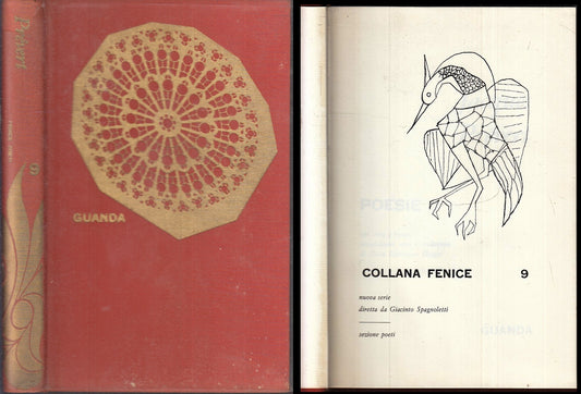LN- POESIE - JACQUES PREVERT - GUANDA - COLLANA FENICE 9 -- 1963 - CS - XFS2