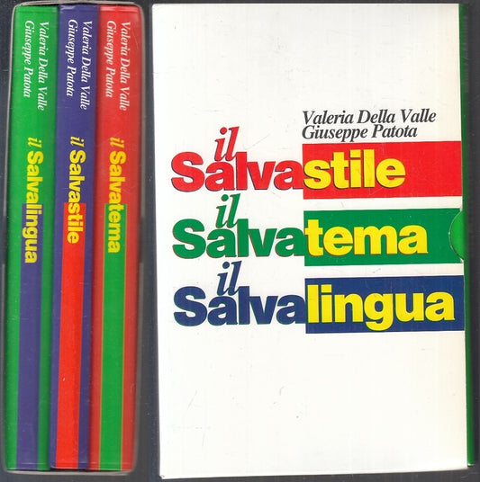 LZ- IL SALVASTILE SALVATEMA SALVALINGUA- DELLA VALLE PATOTA- CDE- 1998- B-ZFS248