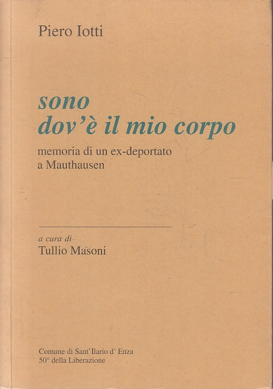 LZ- SONO DOV'E' IL MIO CORPO MAUTHAUSEN - PIERO IOTTI ---- 1995 - B - ZFS127