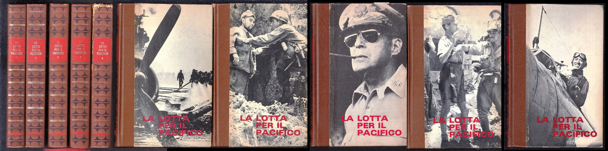 LS- LA LOTTA DEL PACIFICO 5 VOLUMI COMPLETA - BERTIN - FERNI --- 1972- C- LN- IL RE DELLA GUERRA SOTTO IL NOME DI ROMA - FABBRI- NEWTON--- 2019- C- ZFS235