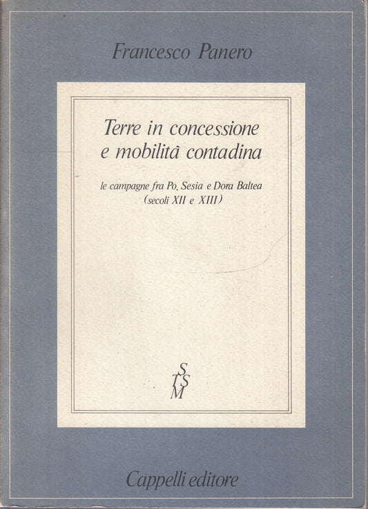 LS- TERRE IN CONCESSIONE MOBILITA' CONTADINA- PANERO- CAPPELLI--- 1984- B-ZFS235