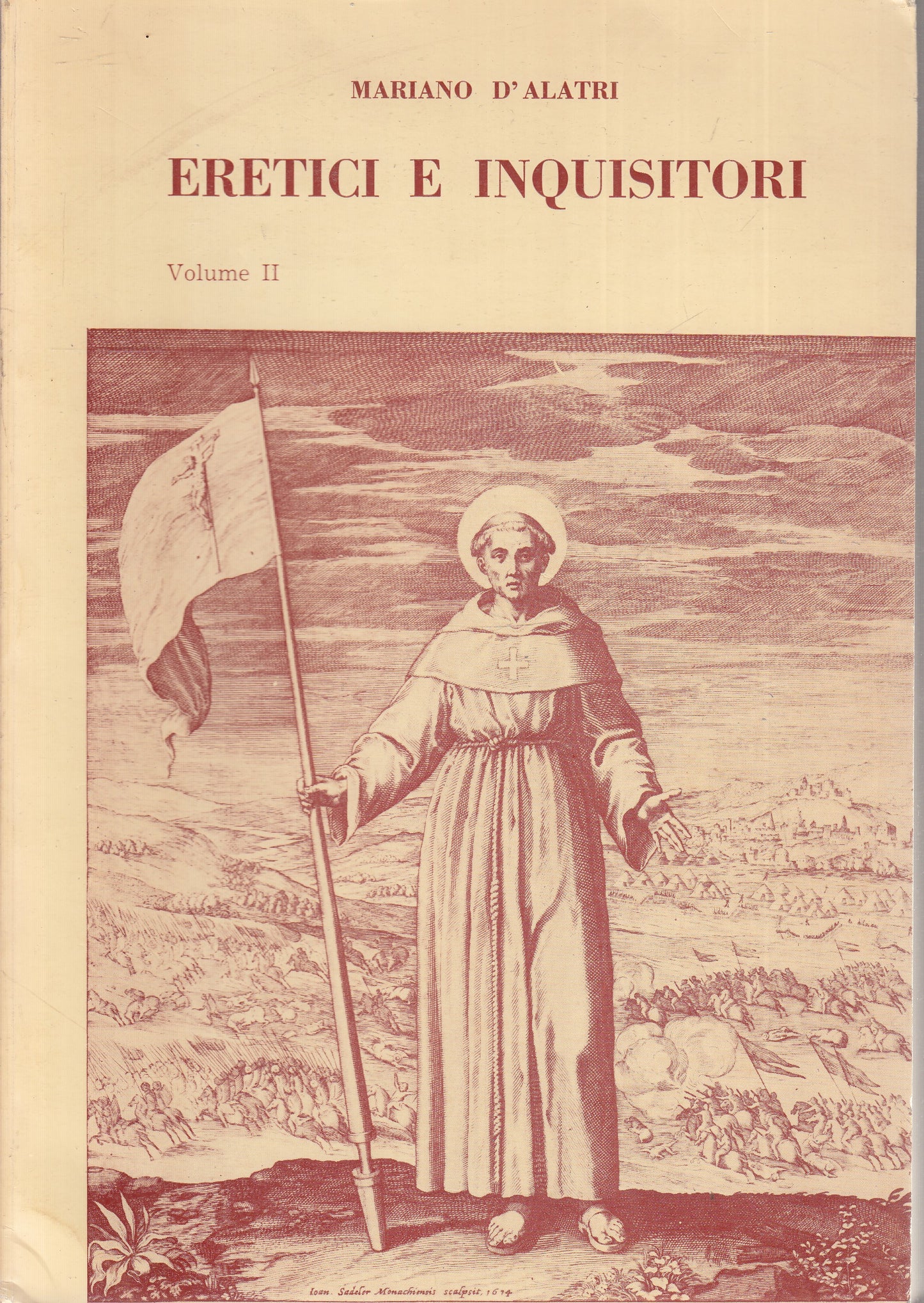 LD- RETICI E INQUISITORI II - MARIANO D'ALATRI - CAPPUCCINI --- 1987- B- ZFS233