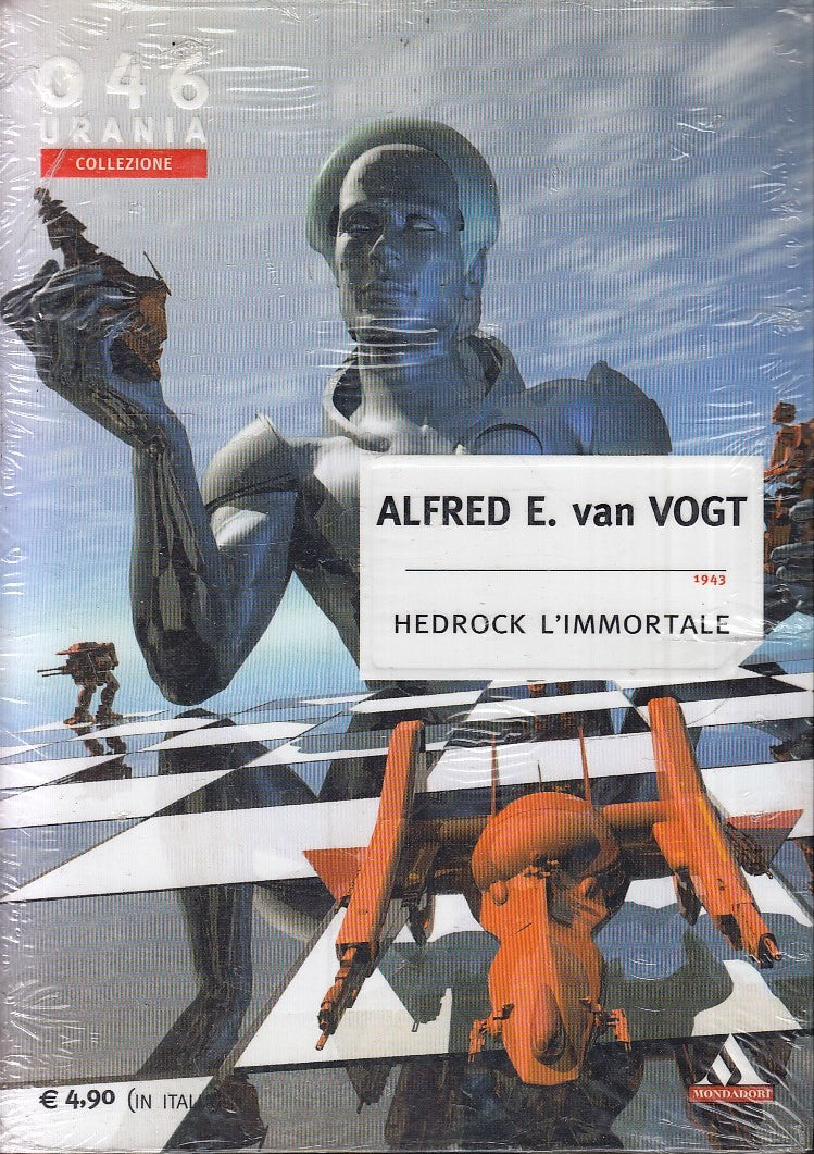 LF- URANIA COLLEZIONE 046 HEDROCK L'IMMORTALE - VAN VOGT - MONDADORI---- B- XFS6