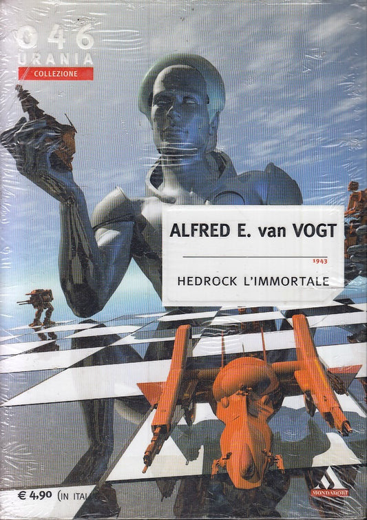 LF- URANIA COLLEZIONE 046 HEDROCK L'IMMORTALE - VAN VOGT - MONDADORI---- B- XFS6
