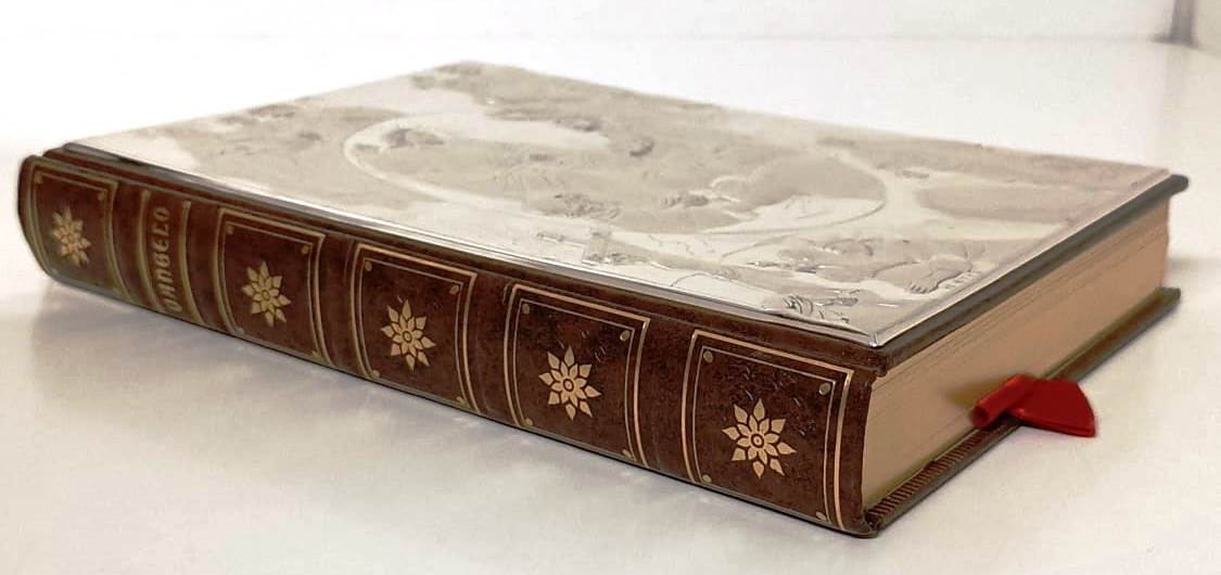 LD- IL VANGELO D'ARTE MINIATURISTI MEDIEVALI CON PLACCA - SAN PAOLO- C- ZFS583