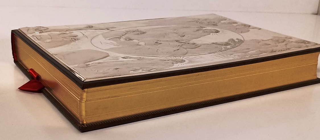 LD- IL VANGELO D'ARTE MINIATURISTI MEDIEVALI CON PLACCA - SAN PAOLO- C- ZFS583