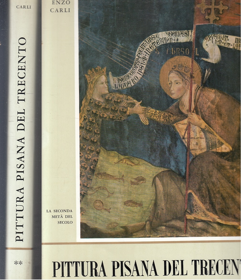 LT- PITTURA PISANA DEL TRECENTO VOLUME II - CARLI - MARTELLO--- 1961- CS- ZFS583