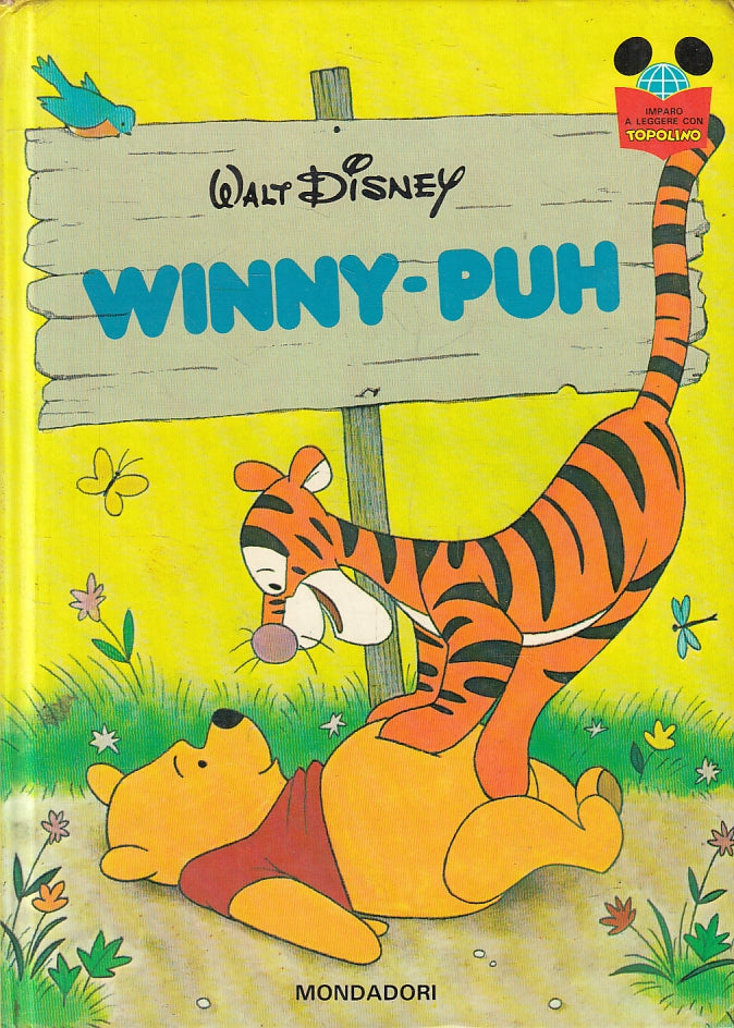 LB- IMPARO A LEGGERE CON TOPOLINO WINNY - PUH -- MONDADORI - 1978 - C - RGZ