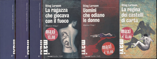 LN- MILLENNIUM TRILOGY 1/3- STIEG LARSSON- MARSILIO- TASCABILI-- 2010- B- ZFS438