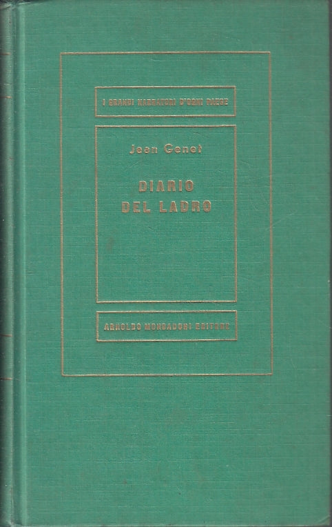 LN- DIARIO DEL LADRO - JEAN GENET - MONDADORI - MEDUSA 427 --- C- ZFS325
