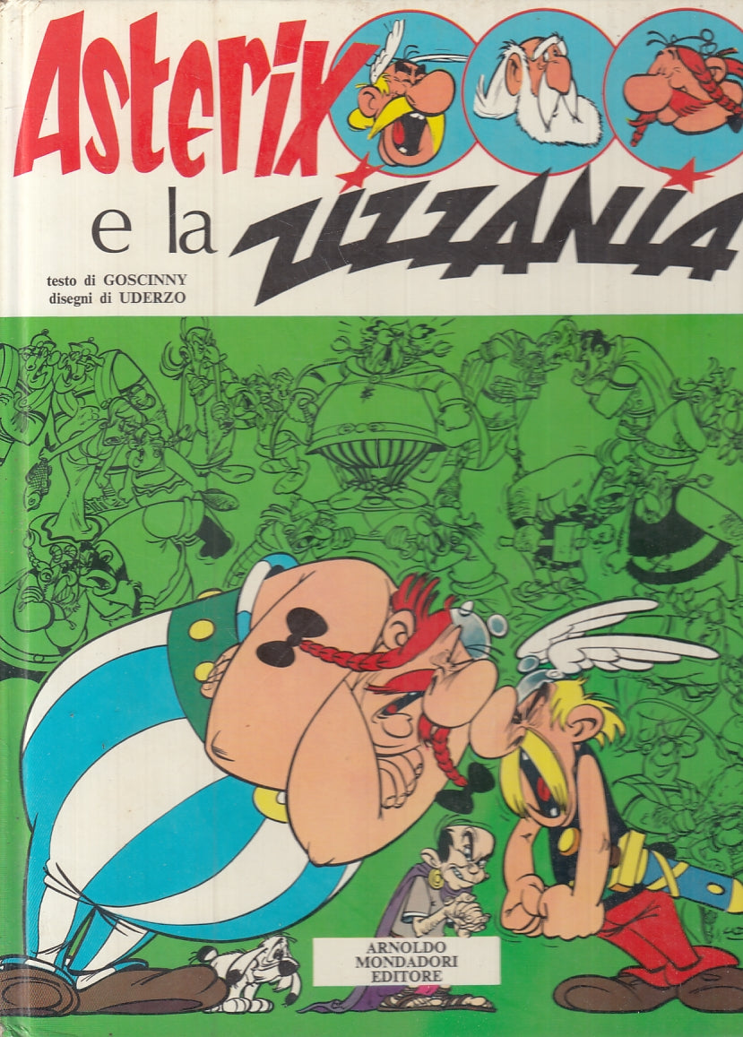 FC- CARTONATO ASTERIX E LA ZIZZANIA - GISCINNY UDERZO - MONDADORI -- C - VBX