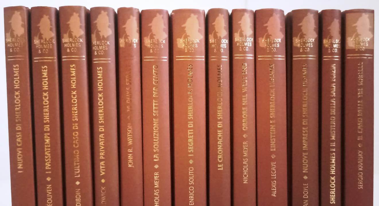 LG- TUTTI I CAPOLAVORI SHERLOCK HOLMES 13 VOLUMI - CONAN DOYLE - FABBRI- 2002- C
