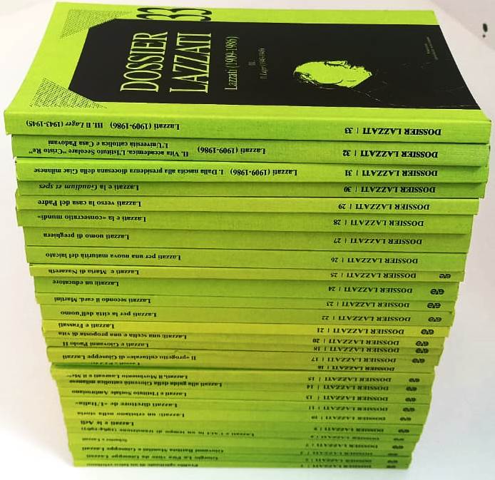 LD- DOSSIER LAZZATI LOTTO VOLUMI 1/33 - AVE APOSTOLICAM ACTUOSITATEM - B - YFS