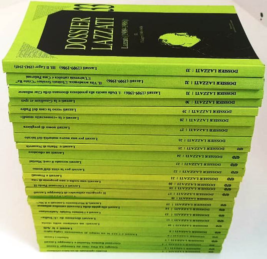 LD- DOSSIER LAZZATI LOTTO VOLUMI 1/33 - AVE APOSTOLICAM ACTUOSITATEM - B - YFS