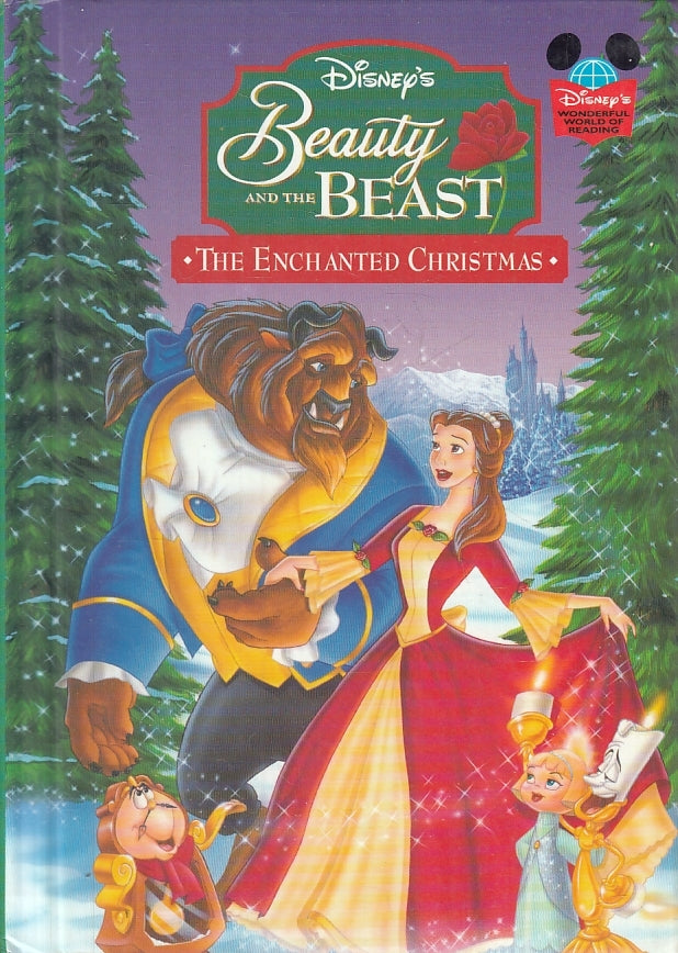 LB- BEAUTY AND THE BEAST THE ENCHANTED CHRISTMAS INGLESE - DISNEY - 1998- C- RGZ