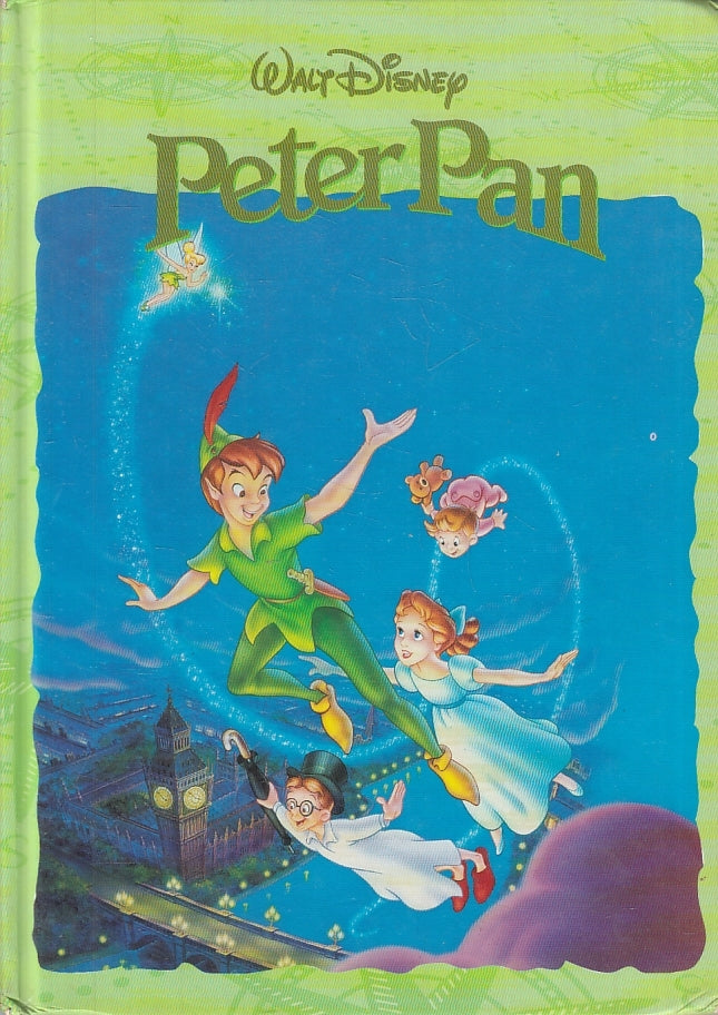 LB- PETER PAN ILLUSTRATO -- WALT DISNEY RECORDS -- C - RGZ
