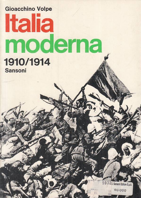 LS- ITALIA MODERNA 1910/1914 - VOLPE - SANSONI --- 1973 - B - ZTS100