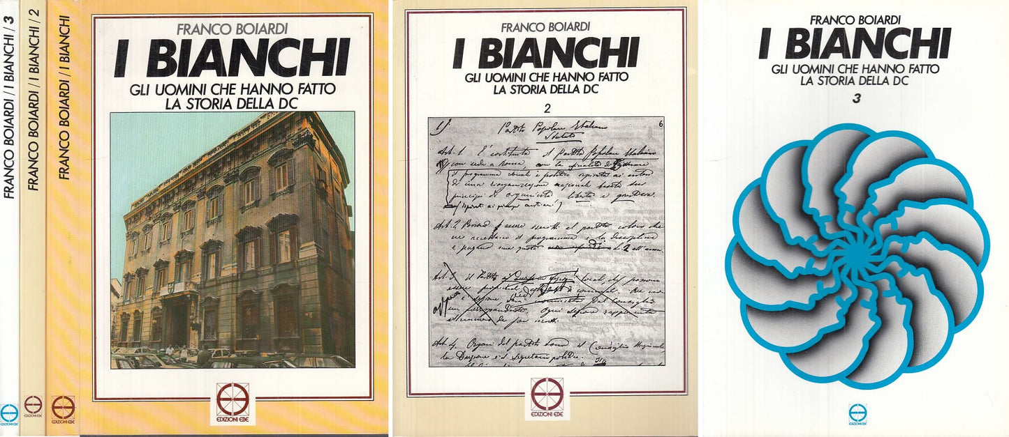 LS- I BIANCHI UOMINI FATTO STORIA DC 3 VOLL.- BOIARDI- EBE --- 1988 - B - ZTS294