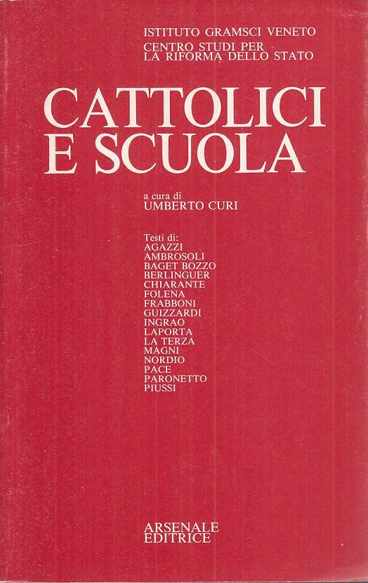 LS- CATTOLICI A SCOULA - CURI - ARSENALE - KINK -- 1984 - B - ZTS473