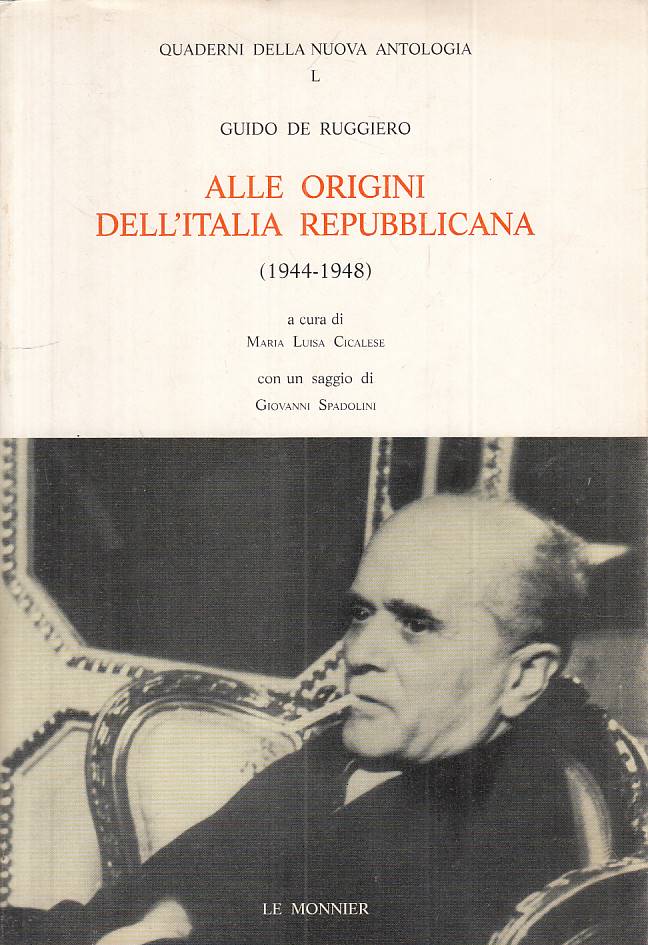 LS- ALLE ORIGINI DELL'ITALIA REPUBBLICANA 1944/48-- MONNIER--- 1994- BS - YTS187