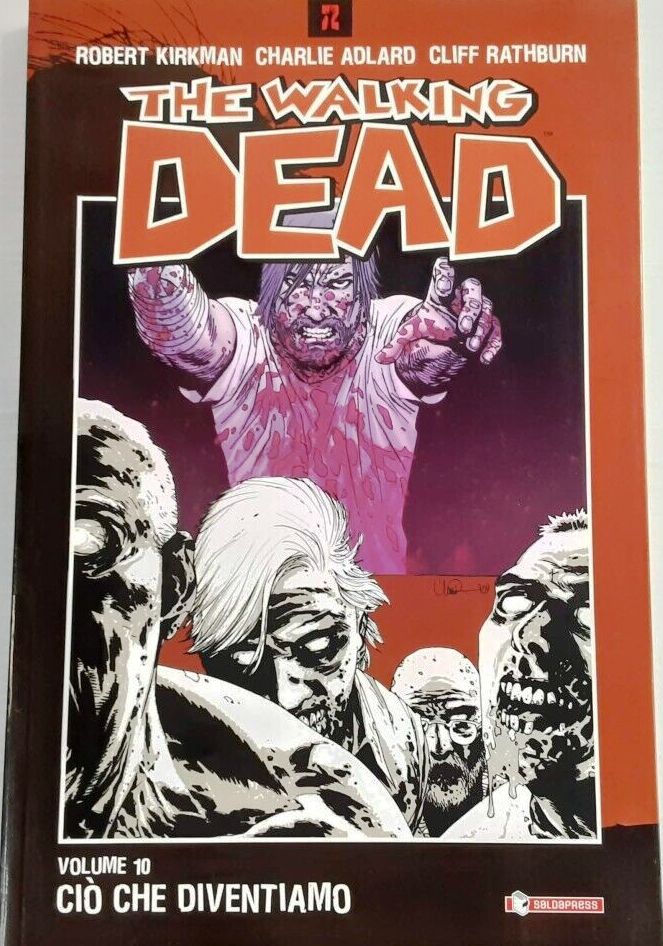 FV- THE WALKING DEAD N.10 VOLUME BROSSURATO - KIRKMAN - SALDAPRESS - 2005 - B - VVX