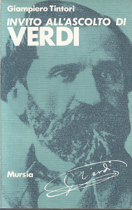 LZ- INVITO ALL'ASCOLTO DI VERDI - GIAMPIERO TINTORI - MURSIA --- 1983- B- ZFS297
