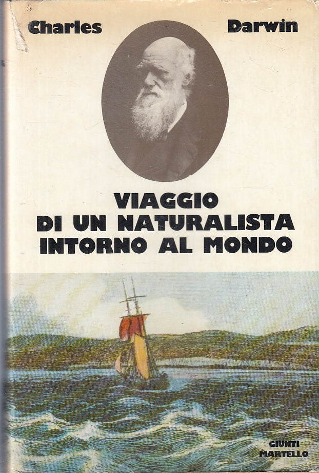 LN- VIAGGIO DI UN NATURALISTA INTORNO AL MONDO- DARWIN- GIUNTI- 1982- CS- ZFS159