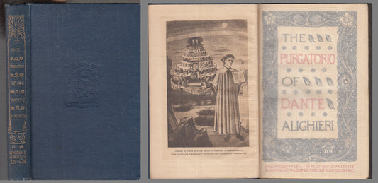 LN- THE PURGATORIO IN INGLESE - DANTE ALIGHIERI - LONDON --- 1921 - C - XFS117