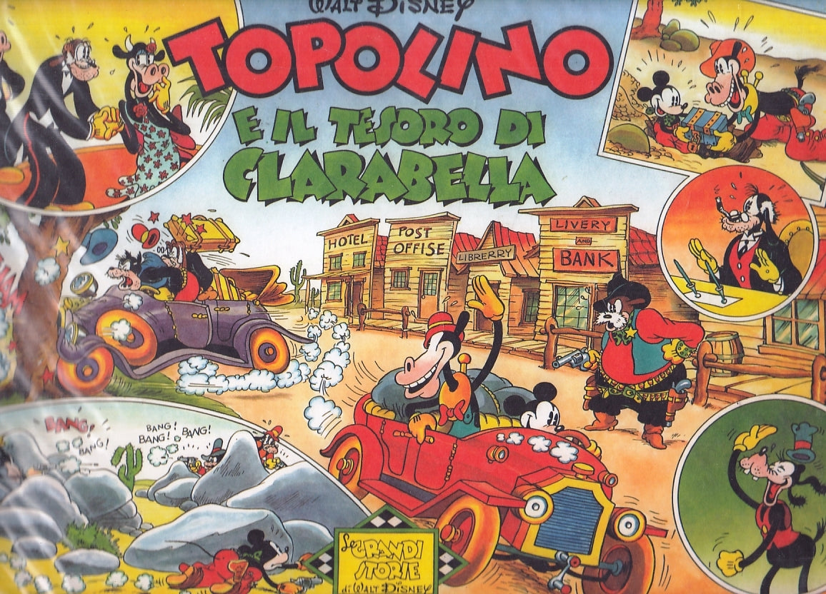 FD- GRANDI STORIE WALT DISNEY 14 TOPOLINO TESORO CLARABELLA -- MONDADORI- S- A23