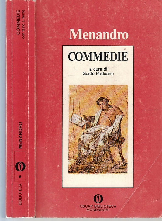 LN- COMMEDIE - MENANDRO - MONDADORI - OSCAR - 1a ED. - 1980- B- XFS
