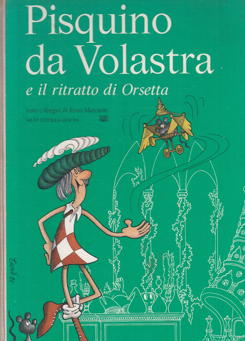 FV- PISQUINO DA VOLASTRA E IL RITRATTO DI ORSETTA + POSTER-- SAGEP- 1971- C- A23