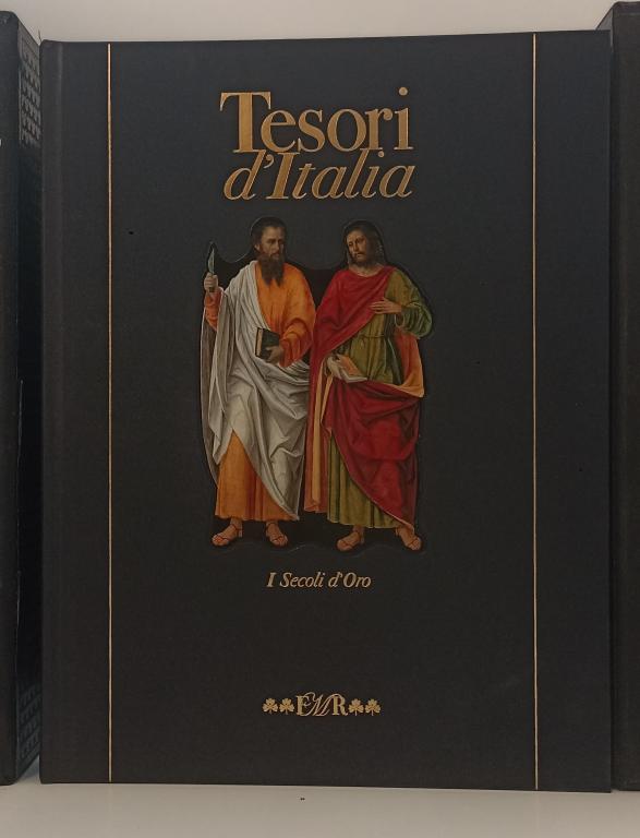 LT- TESORI D'ITALIA 7 VOLUMI CON COFANETTI -- FMR --- 1997 - C - BLCG7