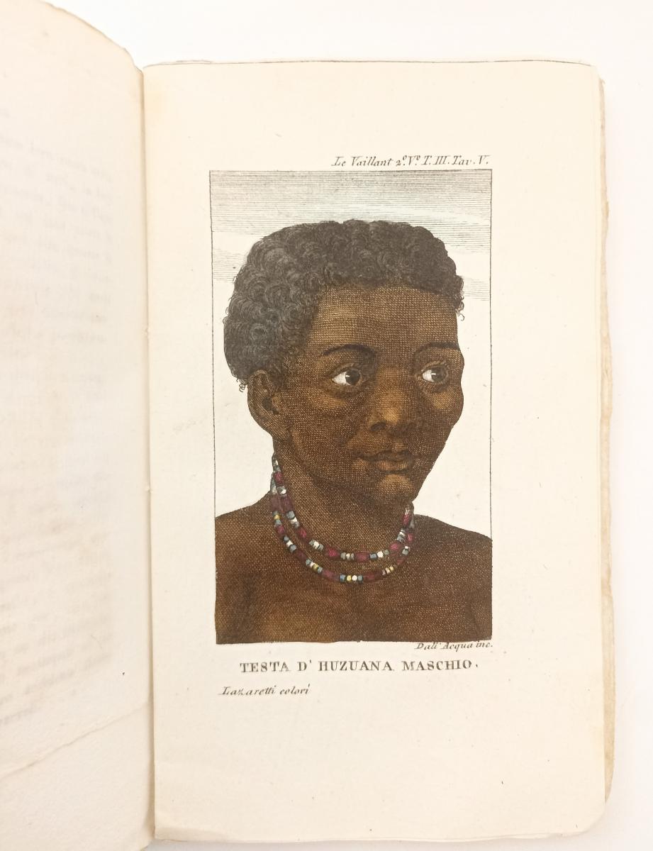 LH- SECONDO VIAGGIO LE VAILLANT NELL'INTERNO DELL'AFRICA TOMO III- 1817- B-XFS53