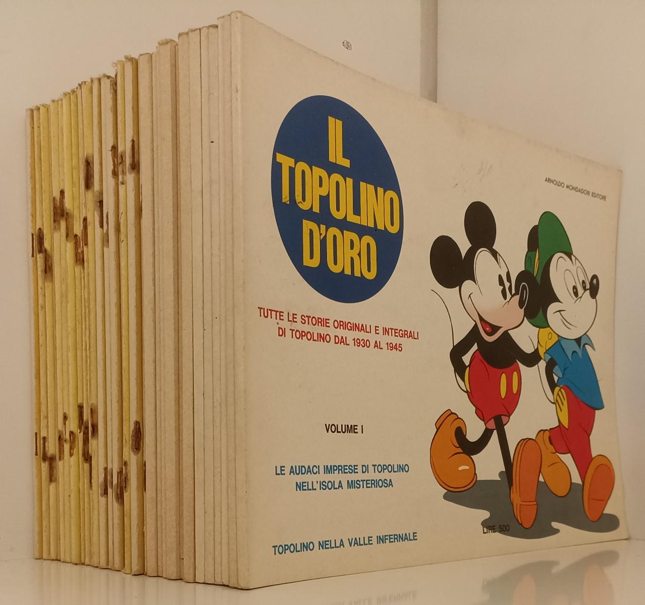 FD- IL TOPOLINO D'ORO 1/33 I/XXXIII COLLEZIONE QUASI COMPLETA - MONDADORI - A23