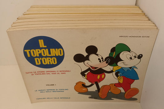 FD- IL TOPOLINO D'ORO 1/33 I/XXXIII COLLEZIONE QUASI COMPLETA - MONDADORI - A23