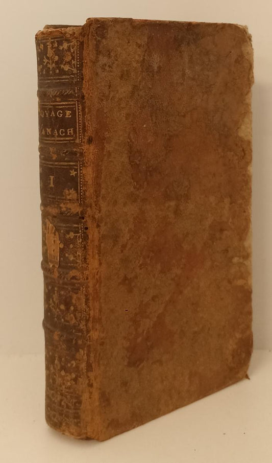 LH- VOYAGE DU JEUNE ANACHARSIS EN GRECE TOME PREMIER ----- 1789 - C - XFS53