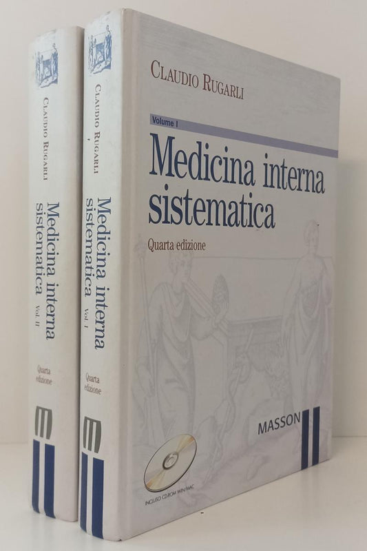 LQ- MEDICINA INTERNA SISTEMATICA 2 VOLUMI - RUGARLI - MASSON --- 2001- C- YFS827