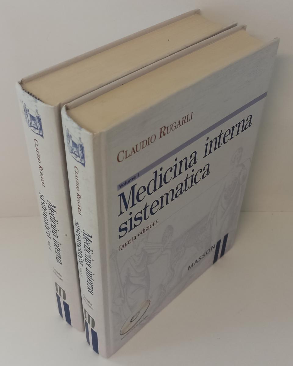 LQ- MEDICINA INTERNA SISTEMATICA 2 VOLUMI - RUGARLI - MASSON --- 2001- C- YFS827