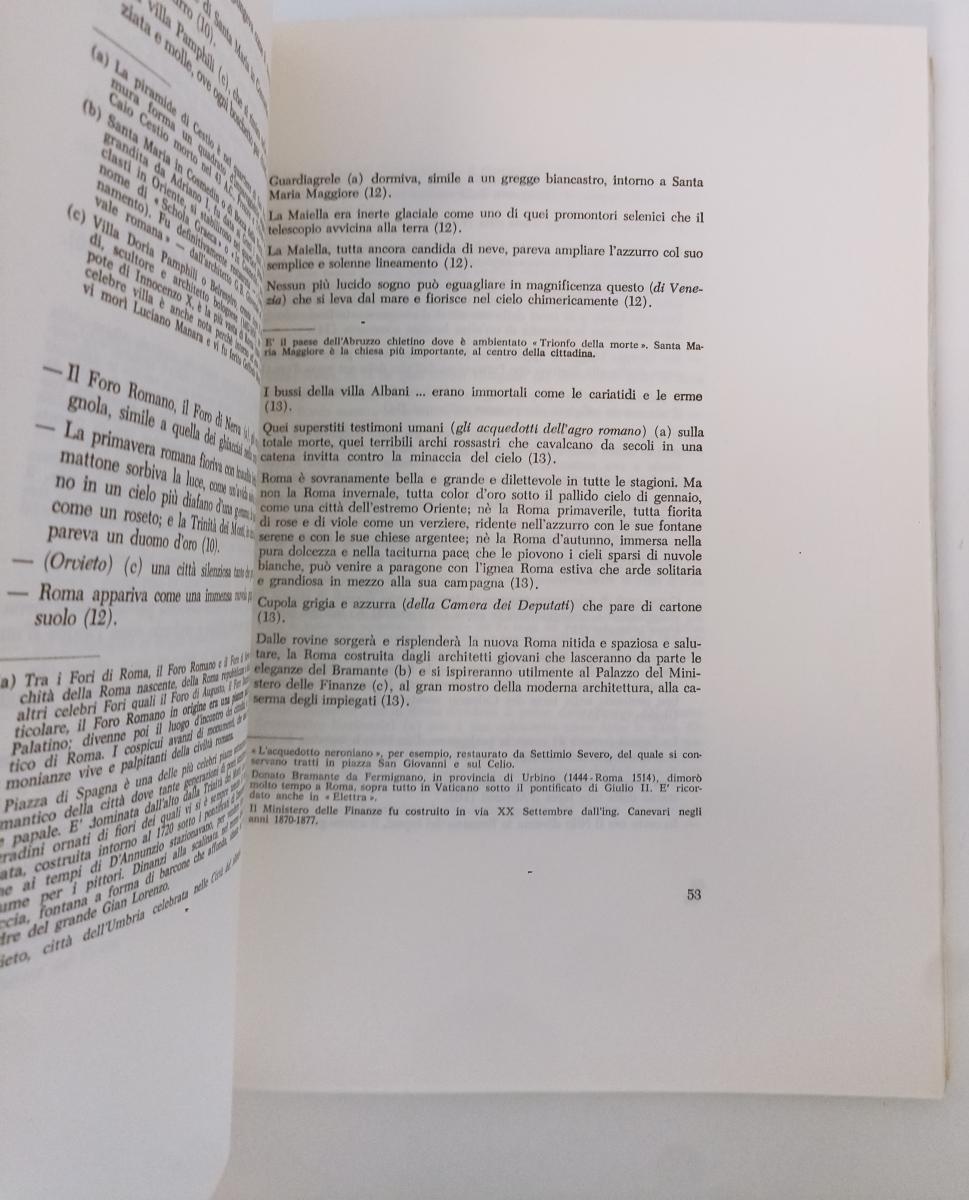 LT- DIZIONARIO DELLE IMMAGINI DANNUNZIANE - MARIO VECCHIONI ---- 1974- B- YFS521