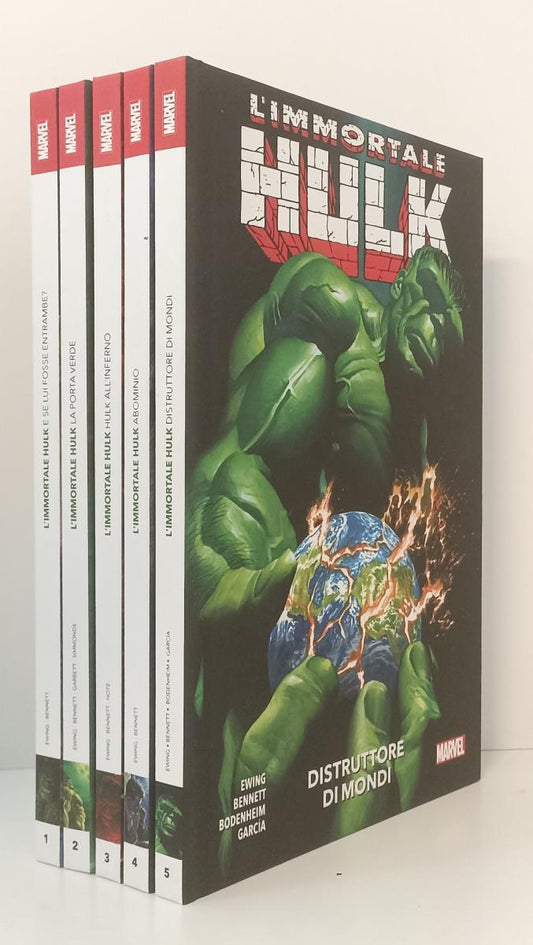 FV- L'IMMORTALE HULK 1/5 MARVEL COLLECTION CARTONATI- EWING- PANINI- 2020- C-A23