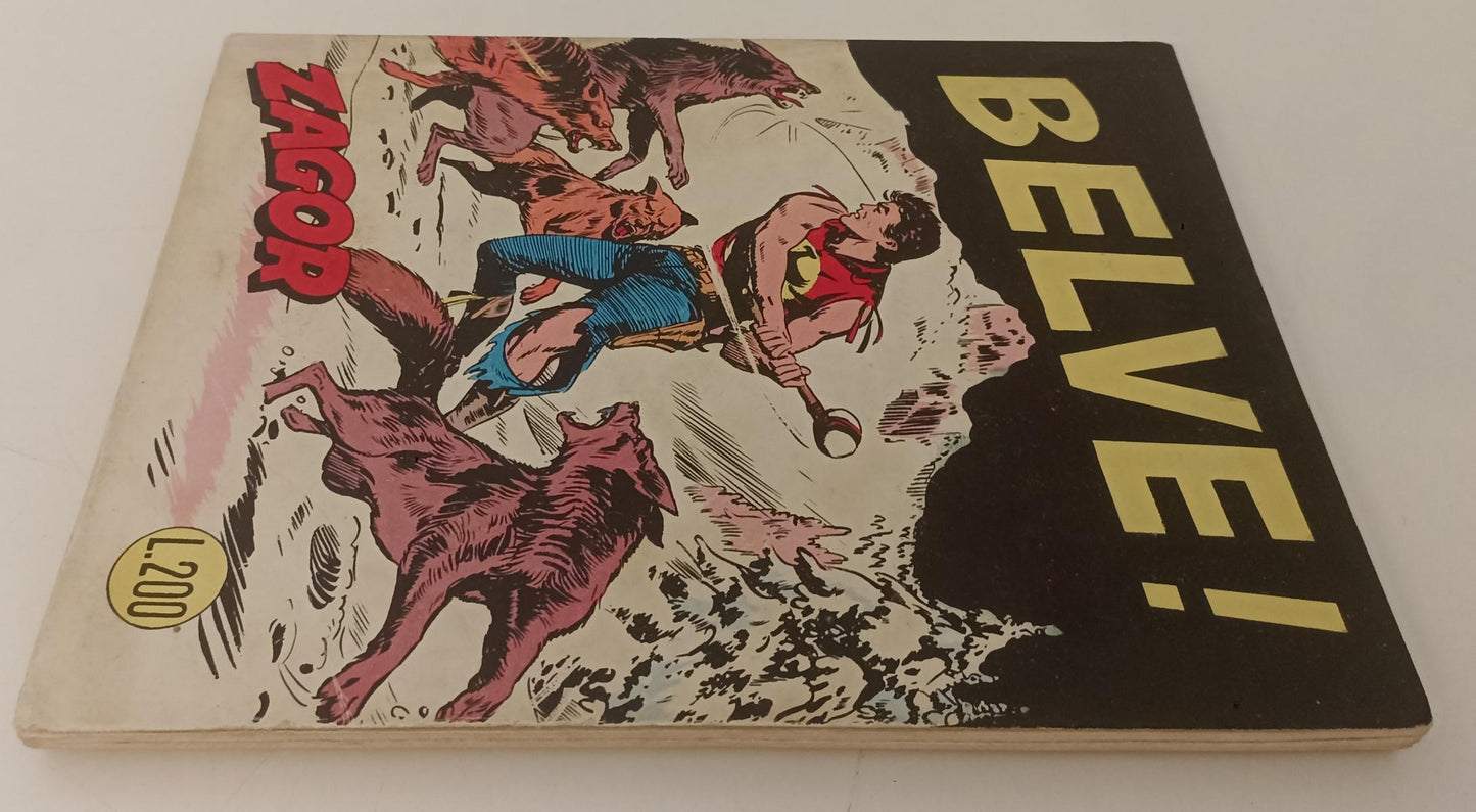 FB- ZAGOR 1a EDIZIONE 2a SERIE ZENIT GIGANTE N.99 ORIGINALE- BONELLI- 1969- B- A23