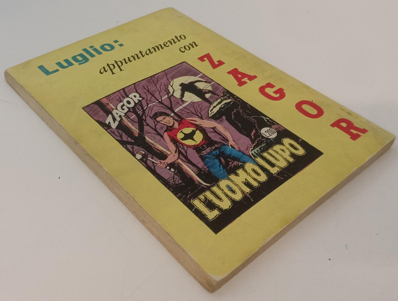 FB- ZAGOR 1a EDIZIONE 2a SERIE ZENIT GIGANTE N.99 ORIGINALE- BONELLI- 1969- B- A23