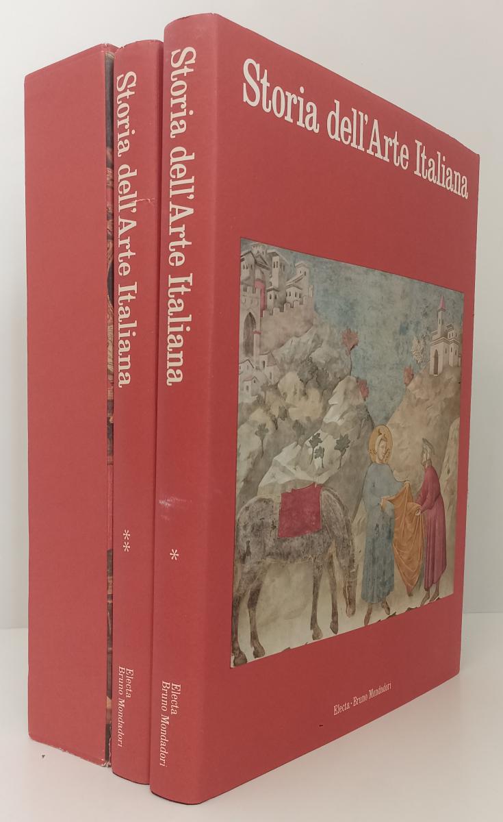LT- STORIA DELL'ARTE ITALIANA 2 VOLUMI -- ELECTA MONDADORI--- 1988- CS- ZFS516