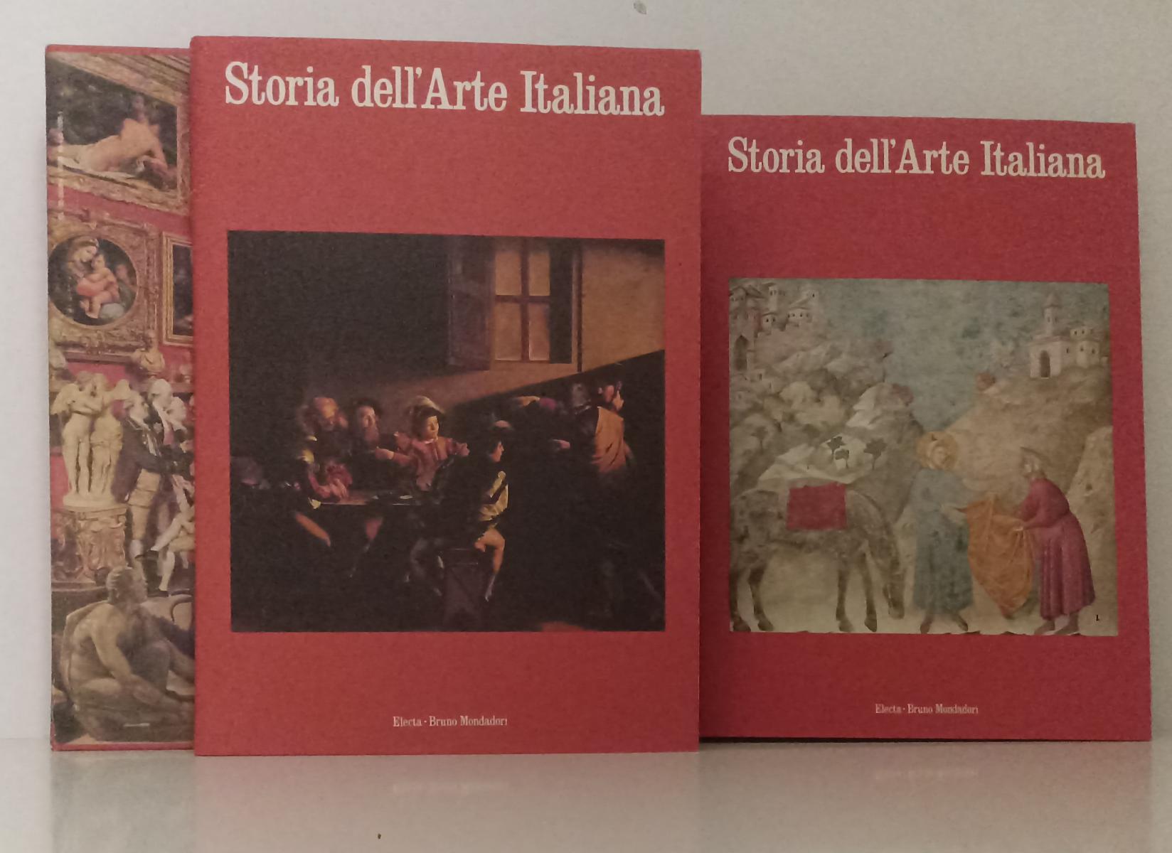 LT- STORIA DELL'ARTE ITALIANA 2 VOLUMI -- ELECTA MONDADORI--- 1988- CS- ZFS516