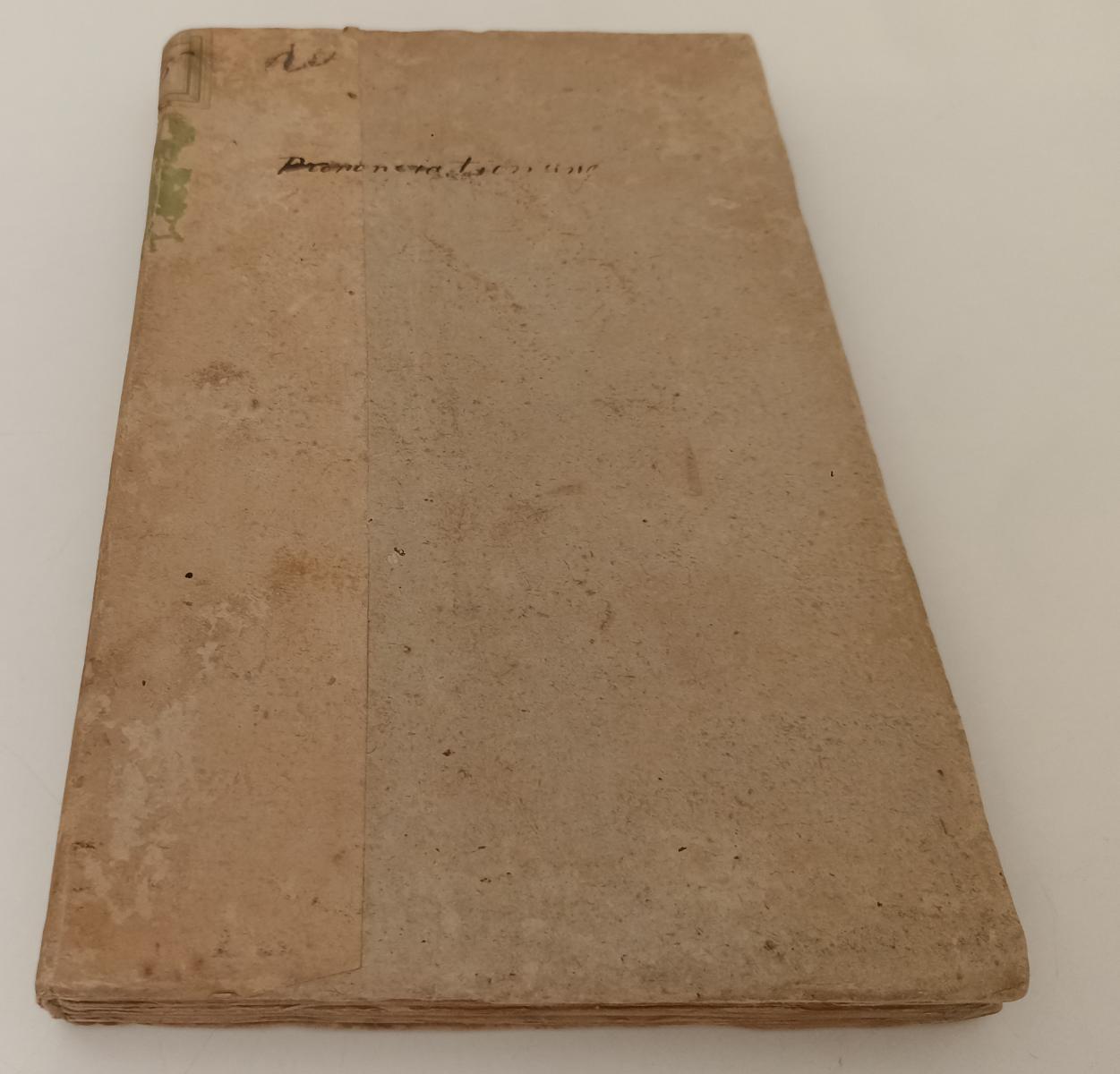 LH- TRAITE' SUR LA PRONONCIATION ANGLOISE SHERIDAM SETTECENTINA- 1790- B- XFS140