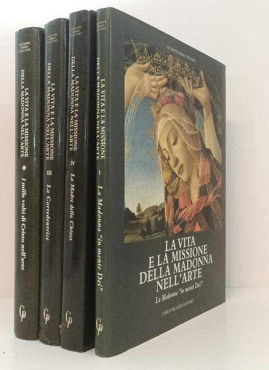 LT- LA VITA E LA MISSIONE DELLA MADONNA NELL'ARTE 4 VOLUMI - TOSCANO- CS- BLCP29